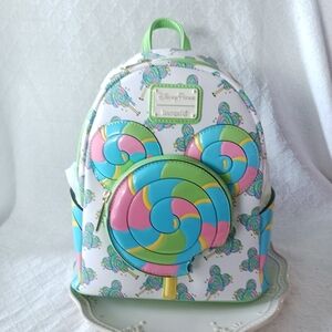 Loungefly × Disney Parks Disney Eats Mickey Mouse Lollipop Mini Backpack